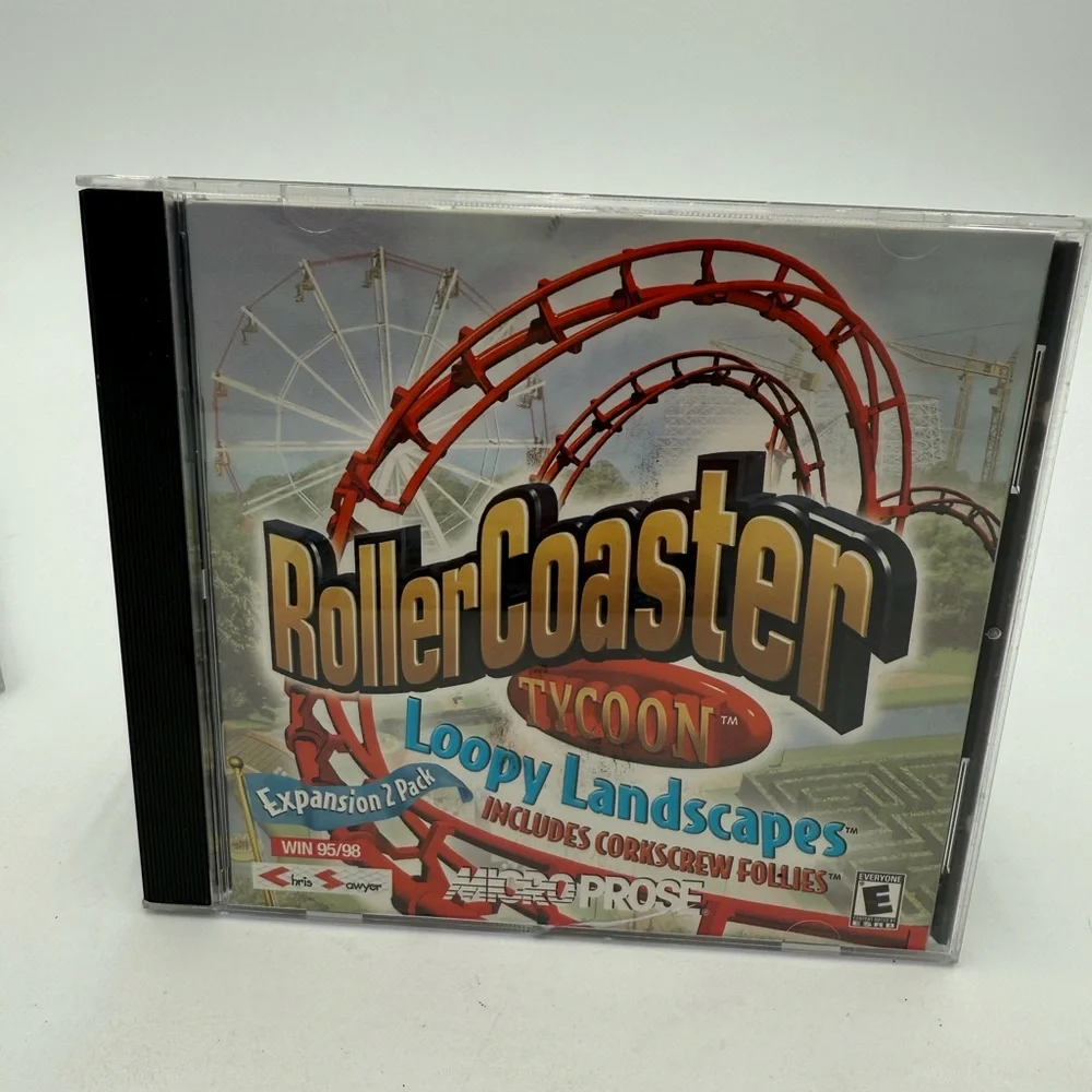 Sim, Disney, Ultimate Ride, Roller Coaster Tycoon PC Game Lot *8 GAMES*